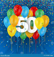 50Th Balloon